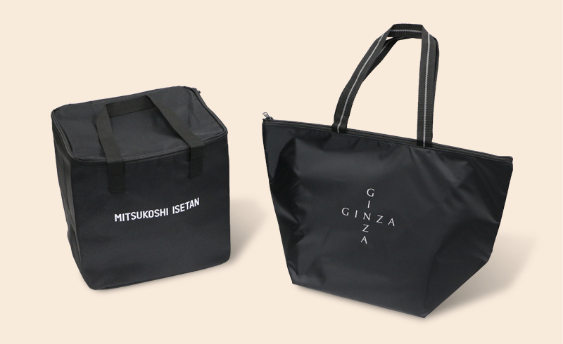 GINZA MITSUKOSHI ISETAN オリジナルバッグ